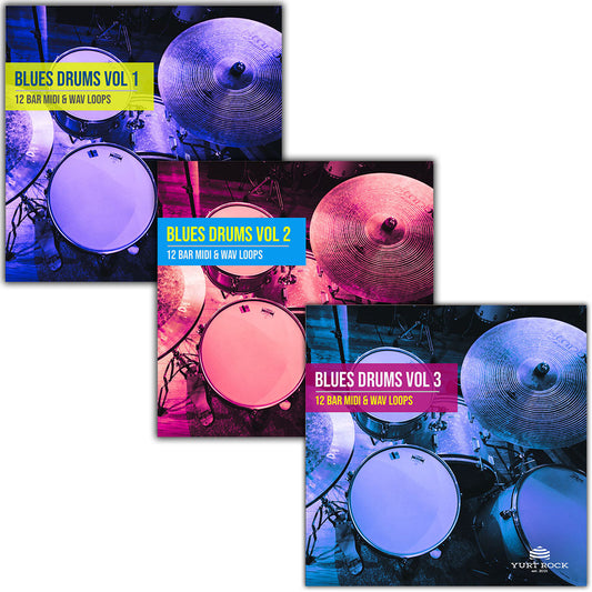 The Blues Drums Bundle - Yurt Rock