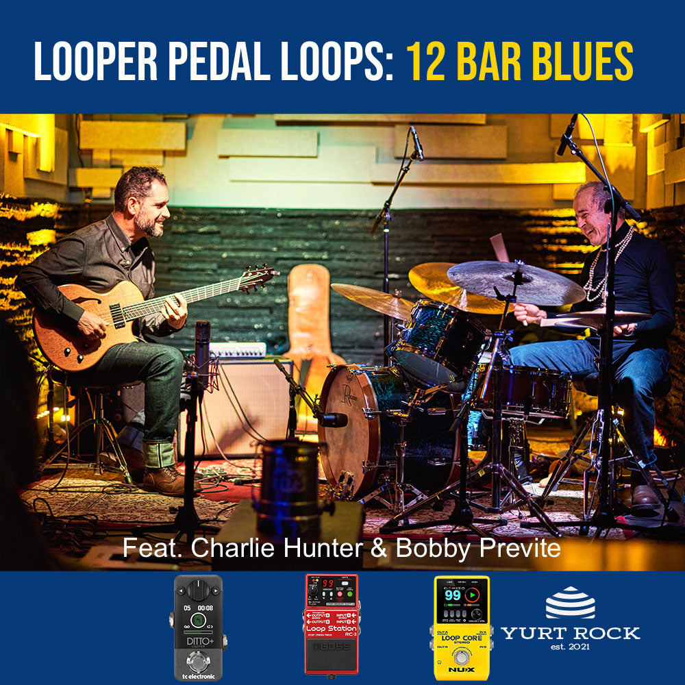 Loop Pedal Jam Pack - 12 Bar Blues - Yurt Rock