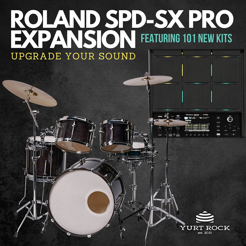 Roland SPD-SX Pro Expansion - Artist Kits Vol 1 - Yurt Rock