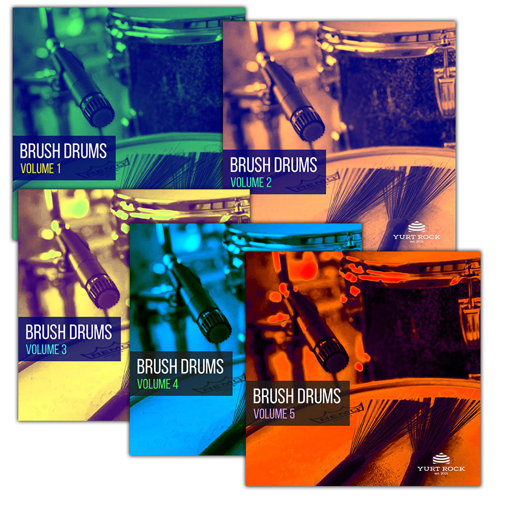 Brush Drums Bundle - Yurt Rock