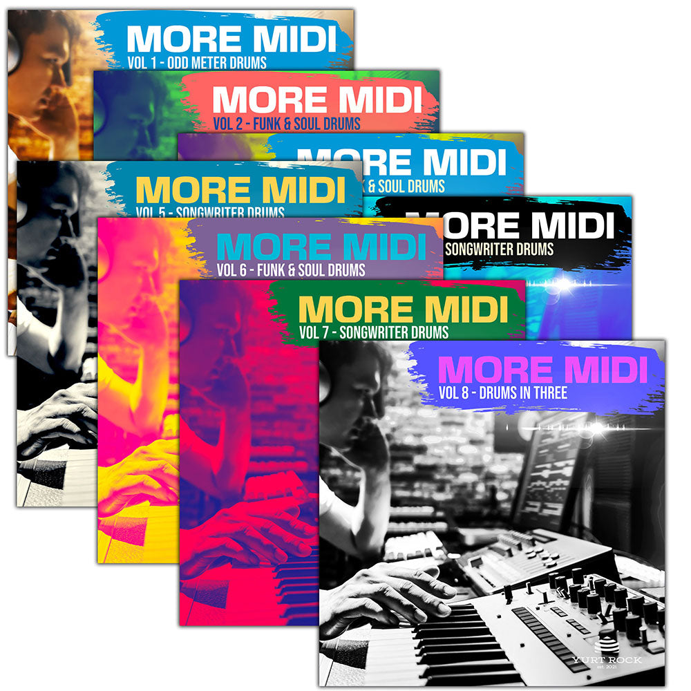 The More MIDI Drum Bundle - Yurt Rock