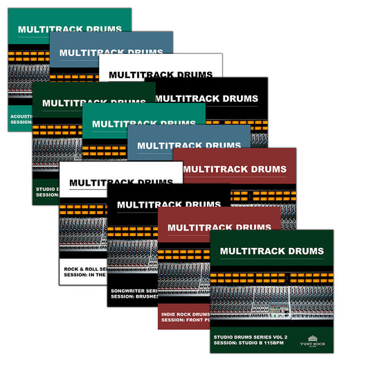 Multitrack Drums Bundle - Yurt Rock