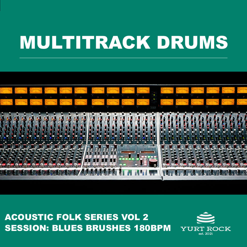 Multitrack Drums - Acoustic Folk Blues Brushes - Yurt Rock