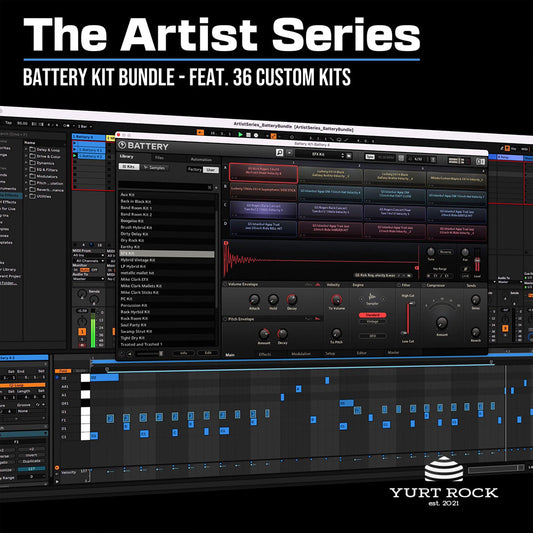 The Artist Series BATTERY Kit Bundle - Yurt Rock