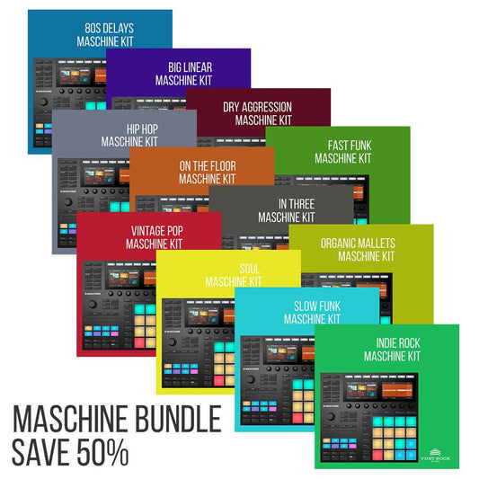 MASCHINE Drum Kit Bundle - Yurt Rock